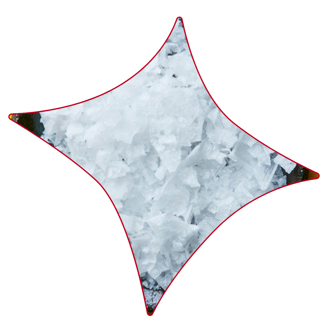 Flaky sea salt